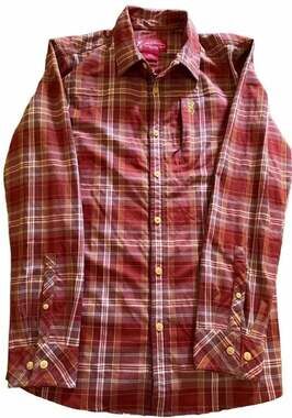 John M. Browning Heritage Collection Beacon Spiced Apple Plaid Button-Up Shirt